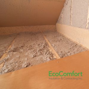 cellulose attic insulation upgrade