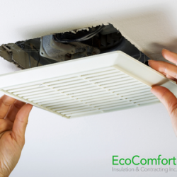 What Happens When Bathroom Fans Discharge into the Attic?