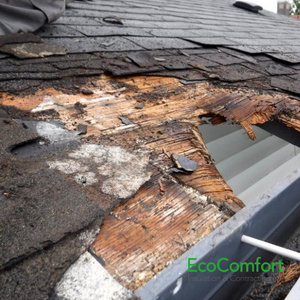 attic roof leak repair